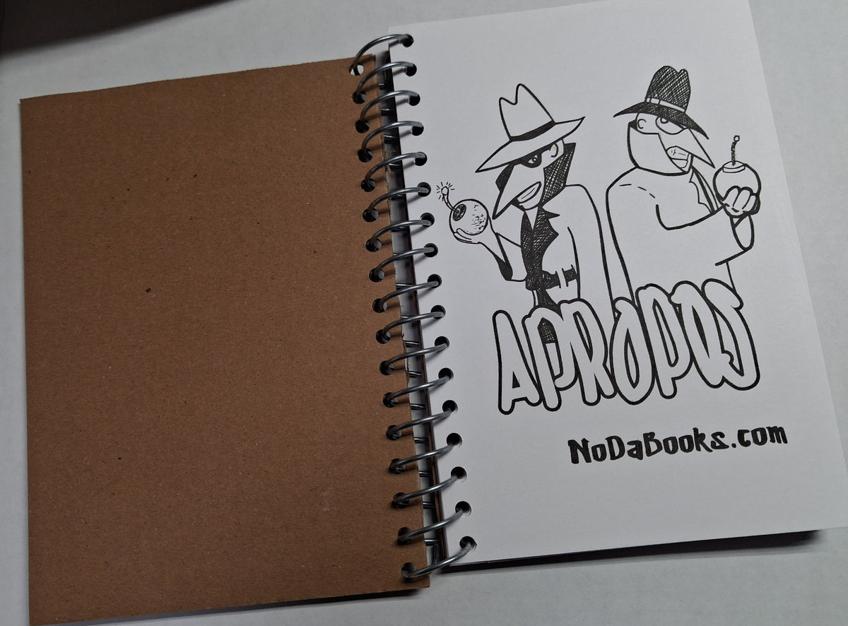 Panoramic Panel Hardcover Spiral Bound Unruled Notebook/sketchbook