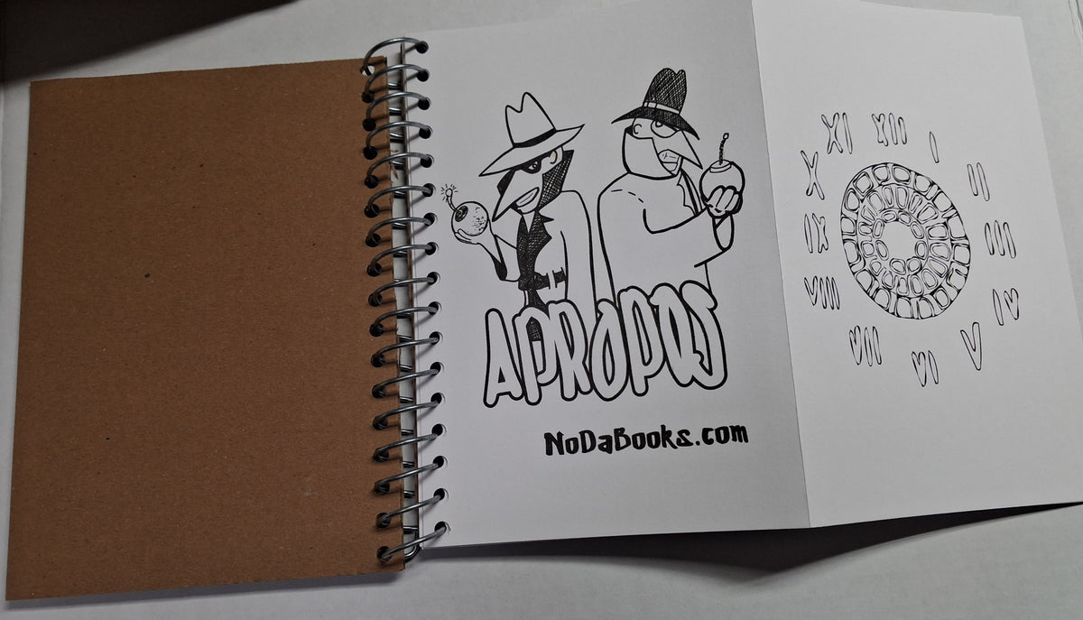Panoramic Panel Hardcover Spiral Bound Unruled Notebook/sketchbook